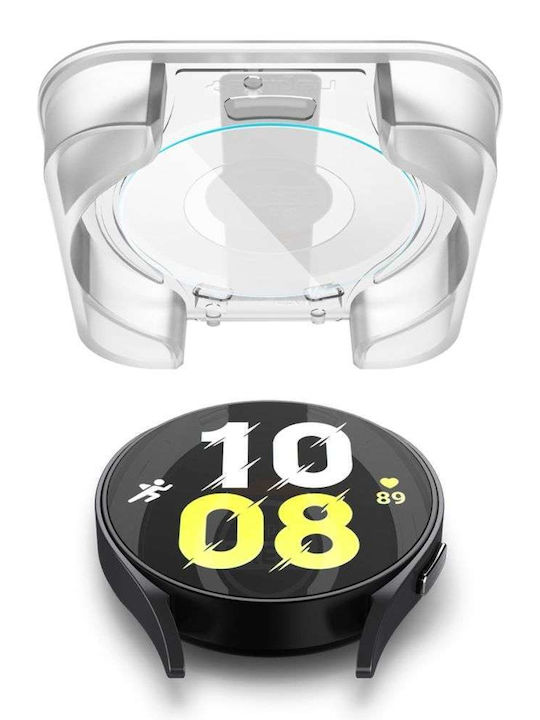 Spigen EZ FIT GLAS.tR Tempered Glass for the Galaxy Watch6 44mm 2pcs AGL06520