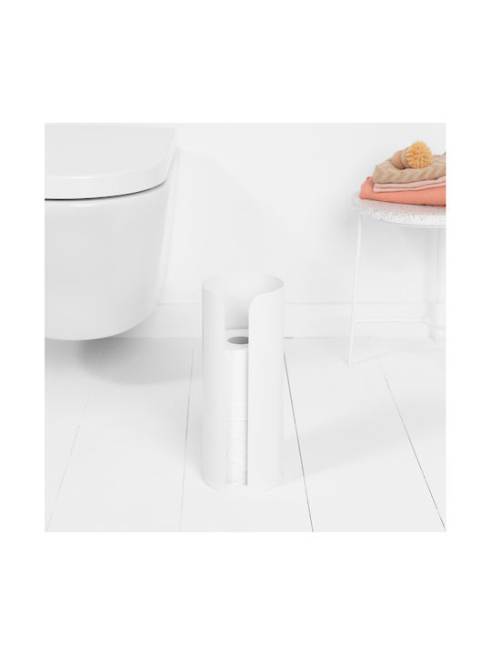 Brabantia De perete Suport de hârtie Plastic Albă