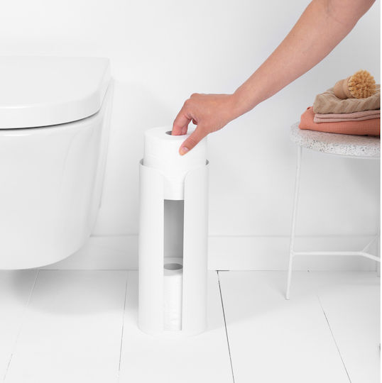 Brabantia Wandmontiert Papierhalter Kunststoff Weiß