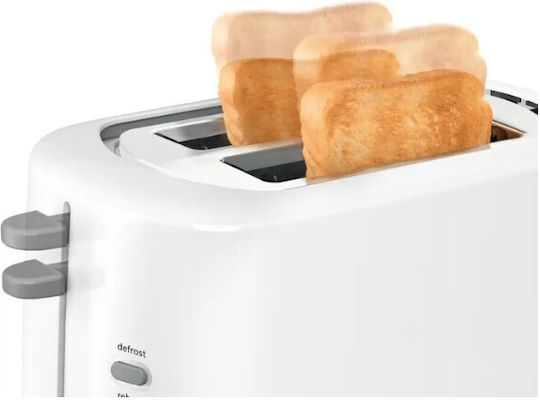Bosch Toaster 2 Slots 800W White