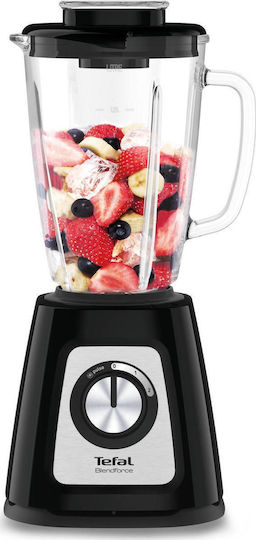 Tefal Blender for Smoothies with Glass Jug 1.75lt 800W Black