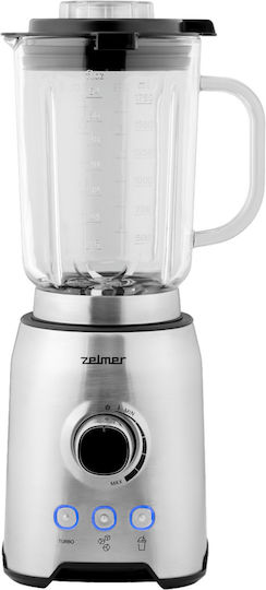 Zelmer ZSB4799 Μπλέντερ με Γυάλινη Κανάτα 1.75 lt 1200W Γκρι