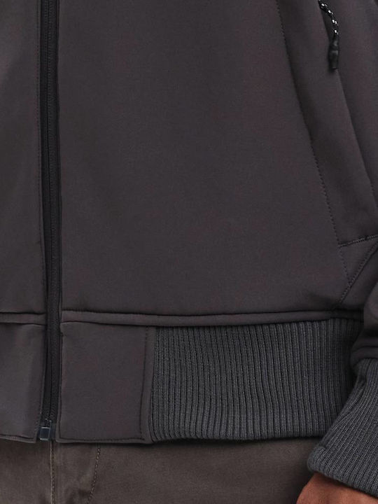 Winter Jacke Bomber Wasserdicht und Winddicht Gray