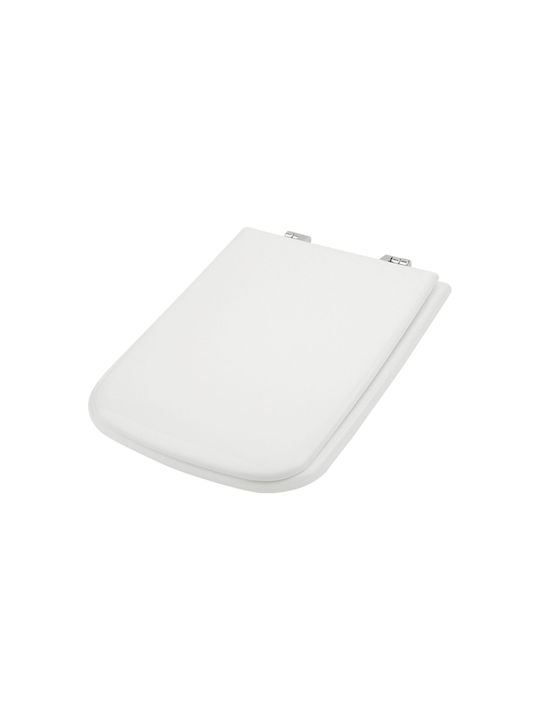 TechnoSet Toilettenbrille Bakelit 41.5-44x34cm Weiß