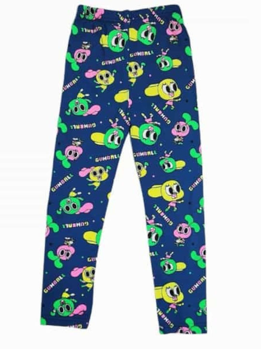 Kinder Leggings Lang Blau