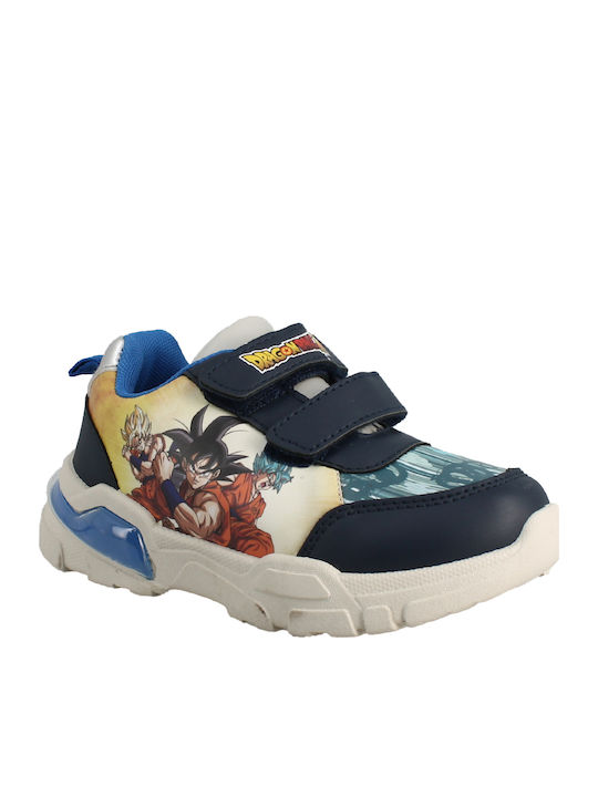 Kinder Sneakers mit Klettverschluss & Lichtern Blau