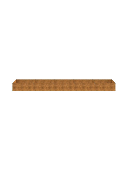 vidaXL Planter Box Metal Maro 482x100x36cm.