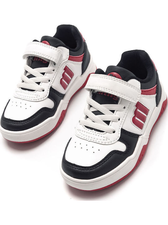 Παιδικά Sneakers με Σκρατς Λευκά