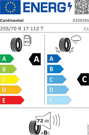 Crosscontact Rx 255/70R17 112Numele specificației pentru un site de comerț electronic este: Vara Anvelopă pentru Pasager Autoturism