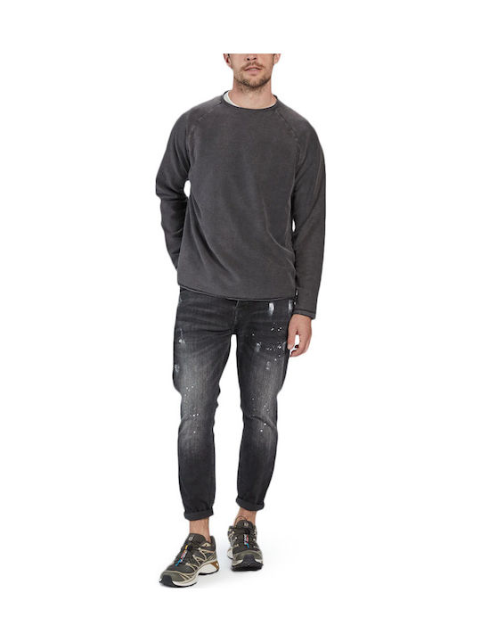 Alex Herren Jeanshose mit Relaxed Verjüngt Passform Gray 10668