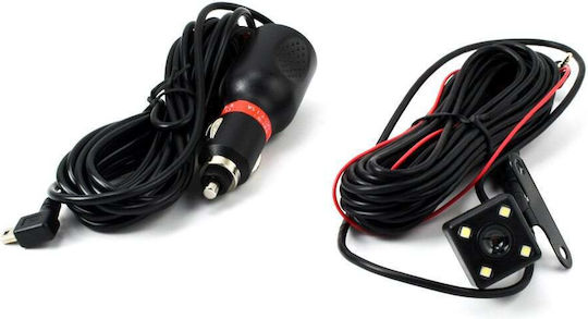 Andowl Σετ Κάμερα DVR Αυτοκινήτου 4K με Οθόνη 4" & Κάμερα Οπισθοπορείας