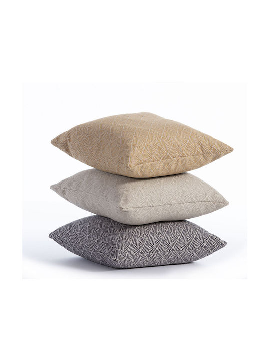 Nef-Nef Homeware Sofa Cushion from 100% Cotton Gold 42x42cm. 034632