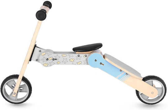 Spokey Kinderroller Klappbar Wooride 2-Rad mit Sitz Mehrfarbig