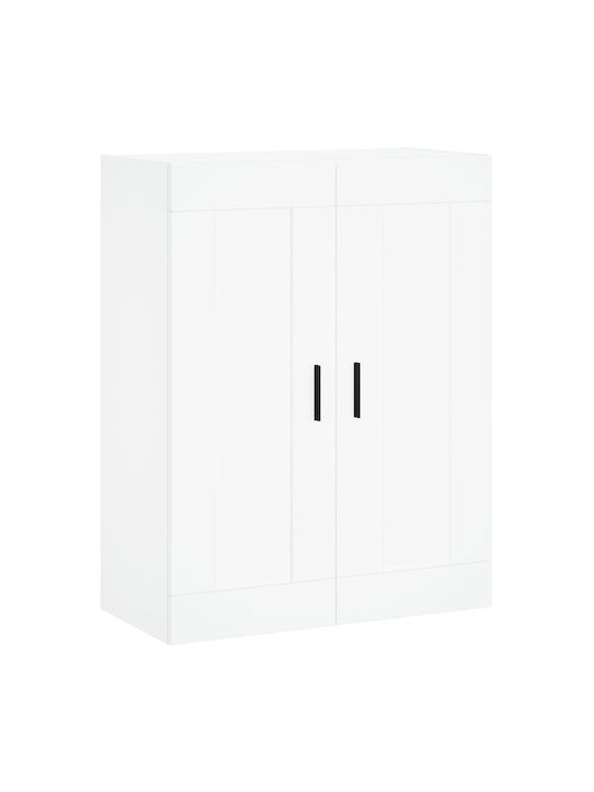 Bibliothek Weiß 69.5x34x180cm