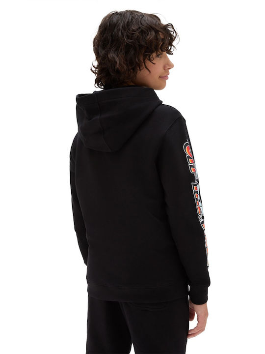 Vans Kids Sweatshirt with Hood and Pocket Black