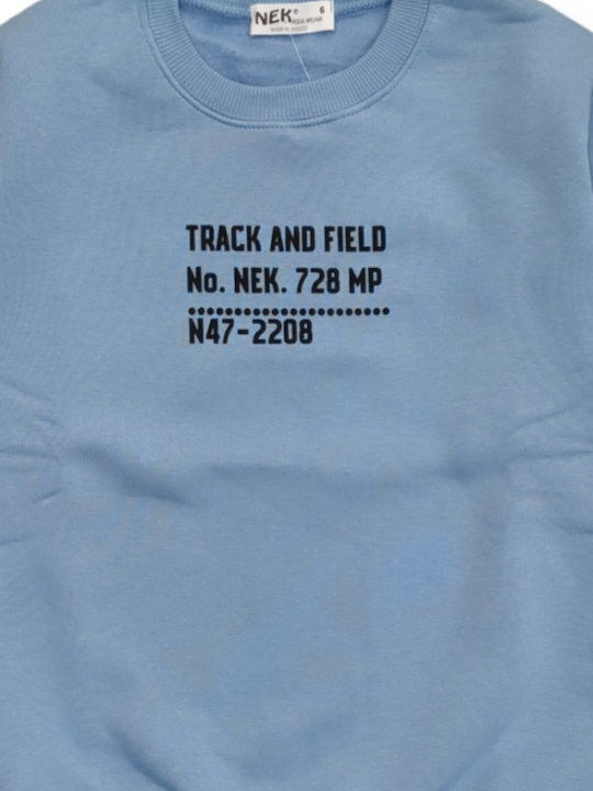 Nek Kids Wear Kids Sweatshirt Light Blue