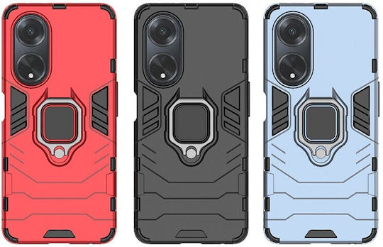 Back Cover Πλαστικό Μαγνητικό Navy Μπλε (Oppo A98)