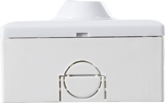 GloboStar Επιτοίχιος Διακόπτης Dimmer με Πλαίσιο Ταινία LED Περιστροφικός