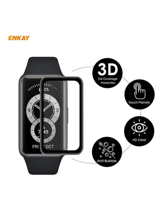 Hat-prince 3d Full Screen Protector για το Huawei Band 6Honor Band 6 1τμχ