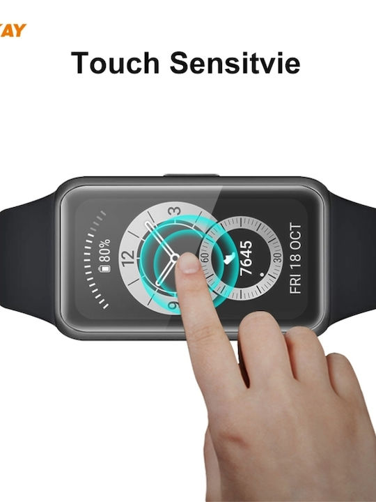 Hat-prince 3d Full Screen Protector για το Huawei Band 6Honor Band 6 1τμχ