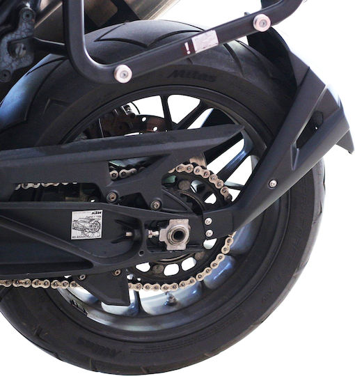 GP Kompozit Motorcycle Rear Wheel Fender for KTM 1290 Super Adventure Black 1pcs
