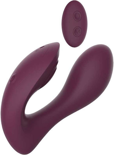 Dream Toys Doppelter Vibrator mit Fernbedienung Lila