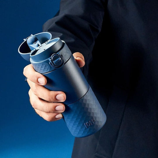 Ion8 Sticlă Termos Oțel Inoxidabil Fără BPA 360ml Navy