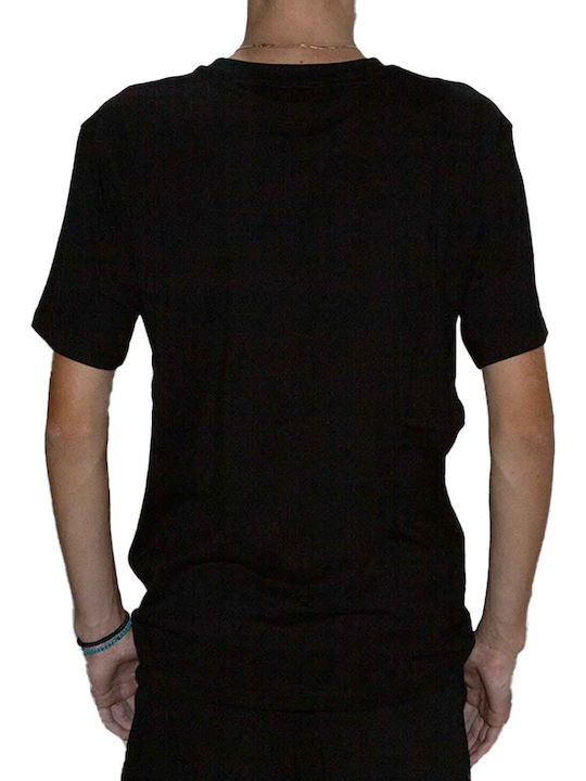 T-shirt Μαύρο