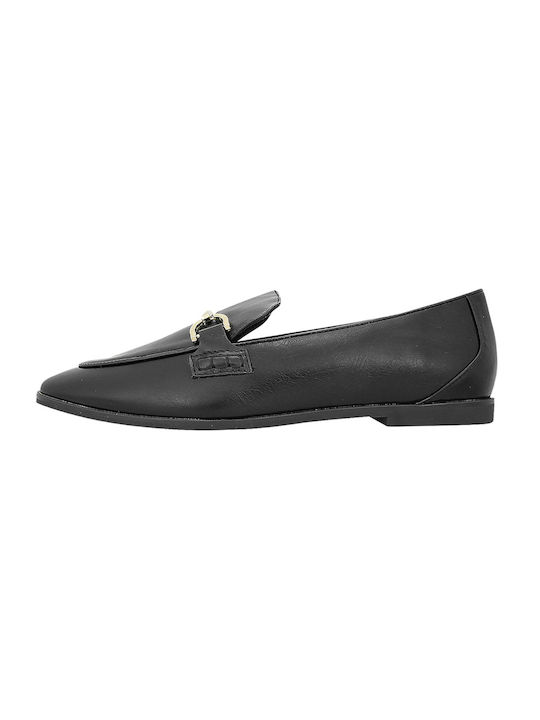 Corina Women's Moccasins in Black Color