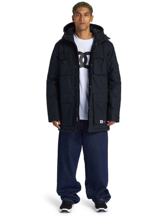 Maybury Winter Jacke Parka Schwarz