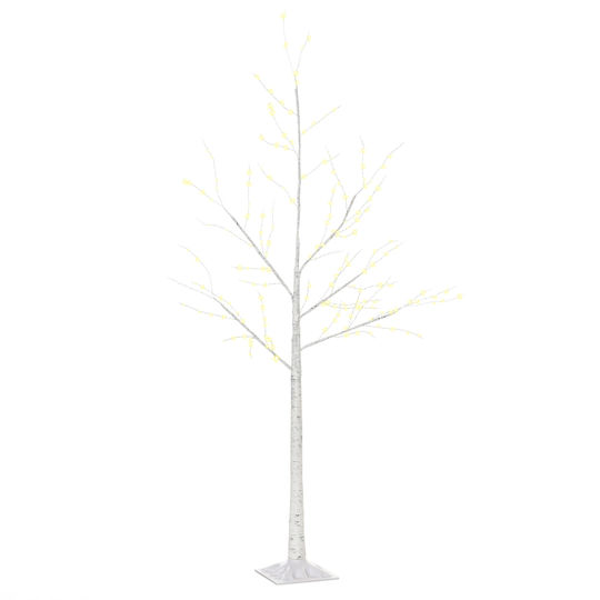 Beleuchtet Weihnachtsdekoration Baum 20cm Elektrisch Weiß