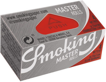 Smoking Ρολά Στριφτού Τσιγάρου 4m 24τμχ