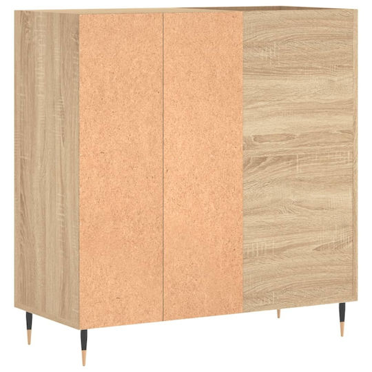 vidaXL Sonoma Oak Hi-Fi Furniture Brown 38x84.5x89cm
