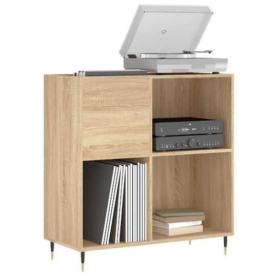 vidaXL Sonoma Oak Hi-Fi Furniture Brown 38x84.5x89cm