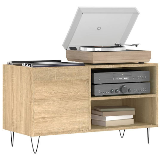 vidaXL Sonoma Oak Hi-Fi Furniture Brown 38x85x48cm