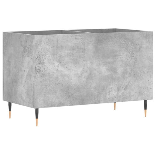 vidaXL Мебел за Hi-Fi Сив 38x74.5x48см