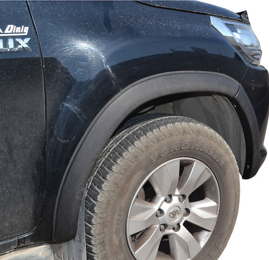 GroupAK 4x4 Car Fender Flares for Toyota Hilux 2016+