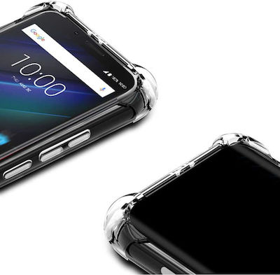Tech-Protect Flexair Pro Back Cover Σιλικόνης Διάφανο (Motorola Moto G14)
