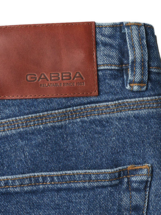 Gabba Men's Jeans Pants in Loose Fit Blue