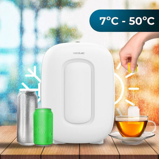 Cecotec Bora Ψυγείο Καλλυντικών 4lt με Λειτουργία Θέρμανσης Λευκό