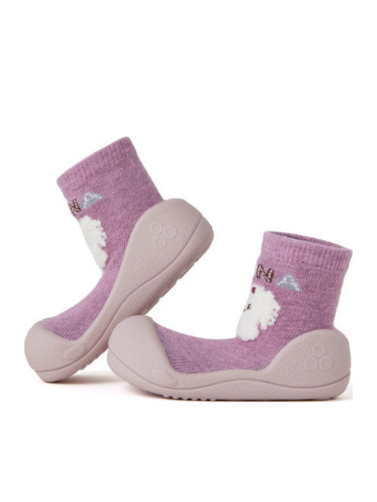Attipas Kids' Slipper Socks Purple