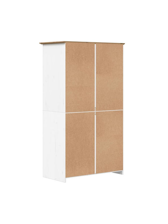 Doppeltür Kleiderschrank 101x52x176.5cm