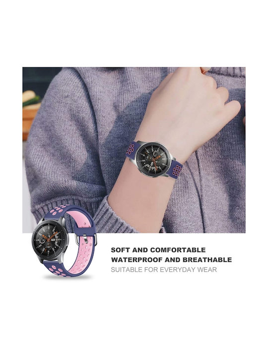 Armband Silikon Mehrfarbig (Galaxy Watch4/5/6/7/FE/4 Classic/6 Classic/5 Pro)
