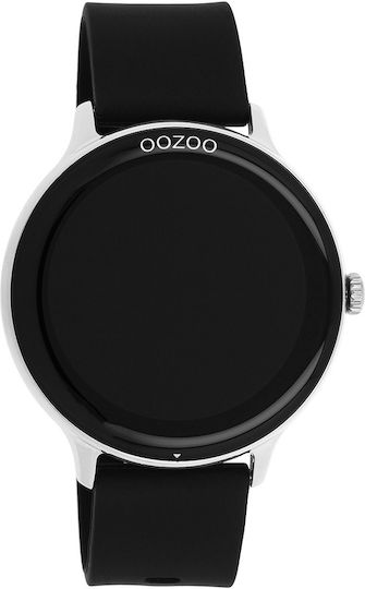 Oozoo Q00130 45mm Smartwatch mit Pulsmesser (Schwarz)