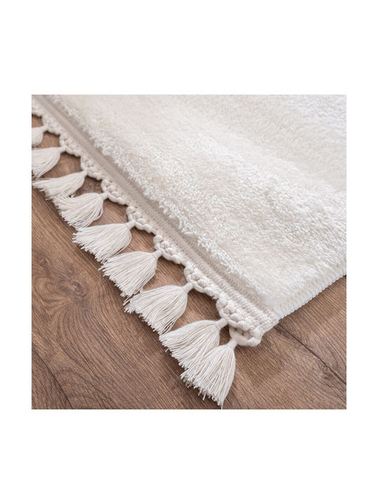 Teoran Softy Χαλί Ορθογώνιο με Κρόσια 01 70x140cm