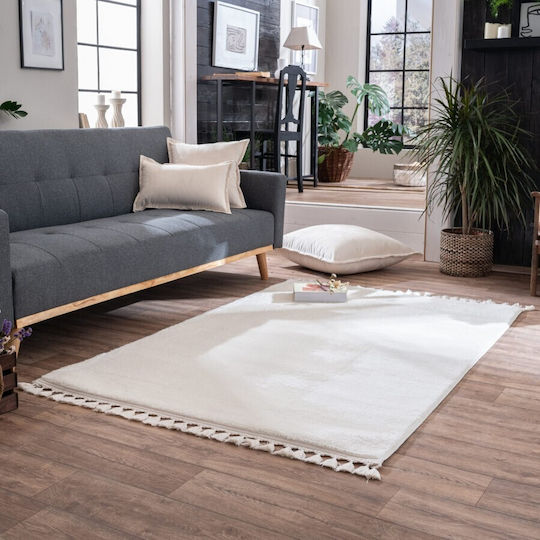 Teoran Softy Χαλί Ορθογώνιο με Κρόσια 01 70x140cm