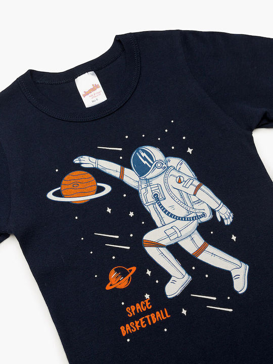 Minerva Astronaut Παιδικό Φανελάκι Κοντομάνικο