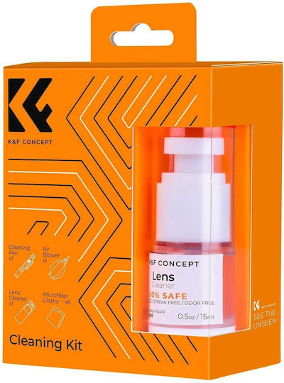 K&F Concept 4 in 1 Cleaning Kit for Lens and Camera Cleaning Accessory