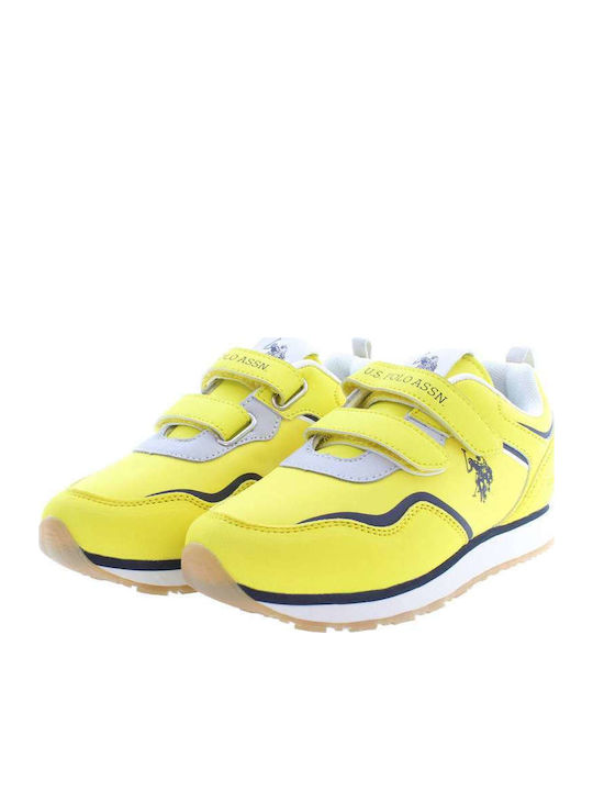 Παιδικά Sneakers με Σκρατς Κίτρινα