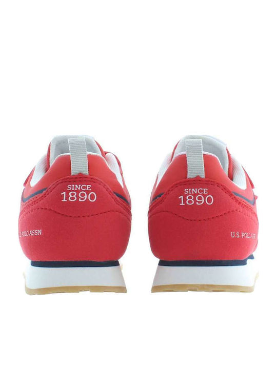 Παιδικά Sneakers με Σκρατς Κόκκινα